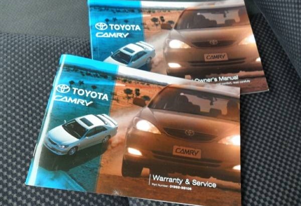 2004 Toyota Camry AltiseSport Manual