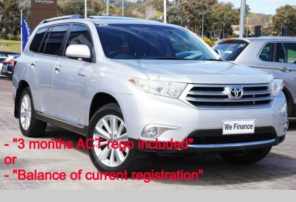 2013 Toyota Kluger Grande (fwd) Automatic